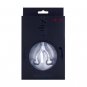 KingTime White 3.5mm plug in-ear stereo zip metal earphones for iphone, ipod, ipad,samsung