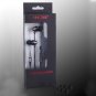 KingTime Coffee 3.5mm plug in-ear stereo PU metal earphones for iphone, ipod, ipad,samsung