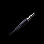 KingTime Black 3.5mm plug in-ear stereo TPE metal earphones for iphone, ipod, ipad,samsung