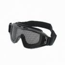 Top Unique Steel Mesh Protective Goggles Mask Black New