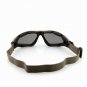 TOP NEW SUNGLASSES GOGGLES WITH STRAP LEASH Black