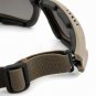 TOP NEW SUNGLASSES GOGGLES WITH STRAP LEASH Black
