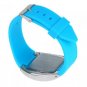 Cool Car Meter Dial Unisex Blue Flash Dot Matrix LED Racing Watch Blue