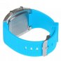 Cool Car Meter Dial Unisex Blue Flash Dot Matrix LED Racing Watch Blue