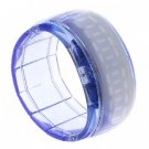 Fashion Jewelry Lady Women Clock Bracelet Bangle LED Digital Wrist Watch Blue