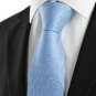 New Squared Blue JACQUARD Mens Tie Suit Necktie Wedding Party Holiday Gift #1065