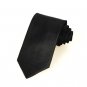 Classic Striped Black Men Tie Formal Necktie Wedding Funeral Evening Gift