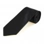 Classic Striped Black Men Tie Formal Necktie Wedding Funeral Evening Gift