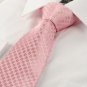 Classic Pink Dot JACQUARD Men's Tie Necktie Wedding Holiday Valentine Gift #0026