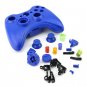 WIRELESS CONTROLLER REPLACEMENT SHELL Blue for XBOX 360