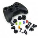 WIRELESS CONTROLLER REPLACEMENT SHELL Black for XBOX 360