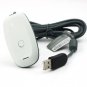 white wireless PC USB gaming receiver for xbox 360