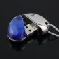 8GB Jewel Heart Shape Crystal Necklace Flash Drive