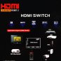 3 Port Way HDMI Switch Switcher Splitter HDTV with Remote