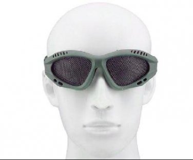 Tactical Equipment Paintball Metal Wire Mesh Airsoft Safety Goggle