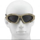 Tactical Equipment Paintball Metal Wire Mesh Airsoft Safety Goggle