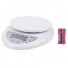 1.7" LCD Digital Kitchen Scale (5kg Max/1g Resolution)