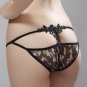 Sexy Panties Camouflage Pattern Hollow Embroider Women Lingerie T-back G-string