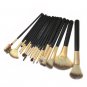 Professional 18pcs Premium three-color Soft Synthetic Made Up Brushes (UNIQUE IN MARKET)