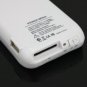 3000mAh External Power pack Charger Battery Cover For iPhone 4G/4S