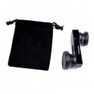 Brand new portable 3 IN 1 Fisheye Lens Macro Lens Wide Angle Lens for iPhone5