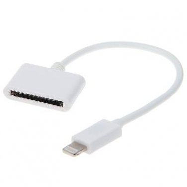 New Lightning to 30-pin Cable Adapter for iPhone 5