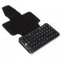 Wireless Bluetooth Qwerty Keyboard with Leather Case for iPhone 5