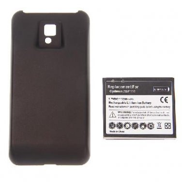 3.7V 3500mAh Rechargeable Extended Battery + Cover for LG Optimus 2X/P990