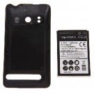 3.7V 3500mAh Rechargeable Extended Battery + Cover for Spring HTC EVO 4G