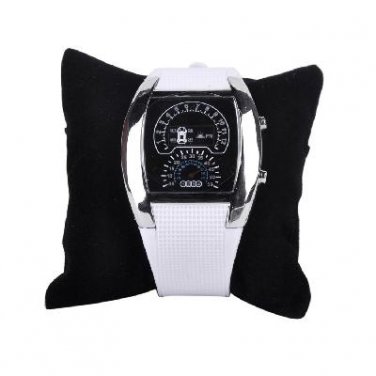 Personalized Noctilucent Electronic Watch with Blue LED Multi-function HZ-465