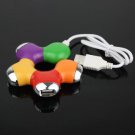 4-Port High Speed Multiple Color USB 2.0 Hub