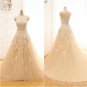 Real Image Sweetheart Lace Tulle Wedding Dresses 2017 A-Line Bridal Gowns Vintage Wedding Dress