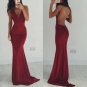 Sexy Backless Floor-Length Charming Prom Dresses,A-Line Floor-Length Evening Dresses,