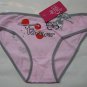 Gina underwear pink panties one size S-M sexy bow "Forever" butterfly cotton