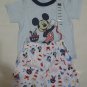 Mickey mouse anchor ship Disney 6-12M set suit blue pants shirt cute 100% cotton