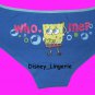 Spongebob squarepants panties mini boxer blue size M original 95%cotton5%elasten