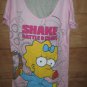 meggie the simpsons ladies of springfield baby doll ladies pajamas pj's size L