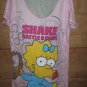 meggie the simpsons ladies of springfield baby doll ladies pajamas pj's size L