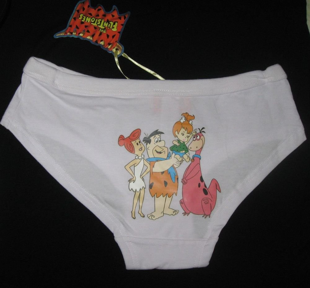 The Flintstone panties bikini  XL M original BNWT safari family
