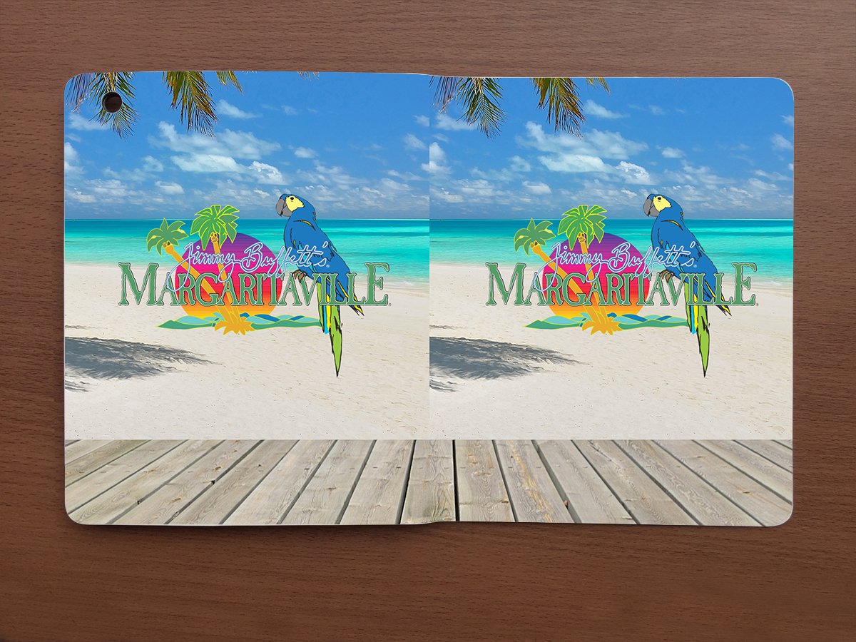 Jimmy Buffets Margaritaville Flip Wallet Case for Tablet