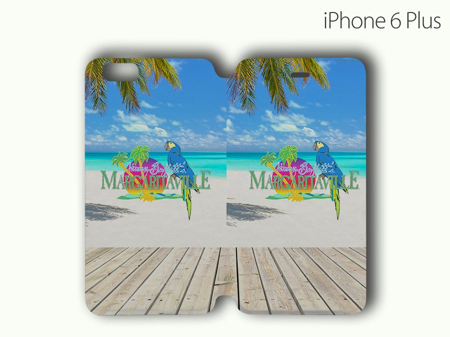 Jimmy Buffets Margaritaville Flip Wallet Case for phone.