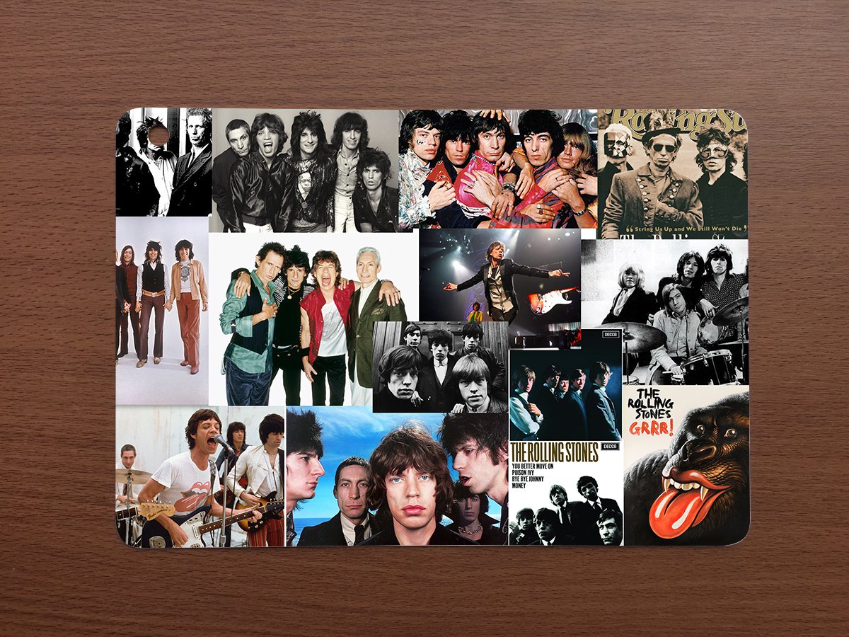 The Rolling Stones Apple iPad Flip Wallet Case