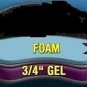 Motorcycle Driver Seat Gel Pad for Moto Guzzi V7 & Racer Models front seats