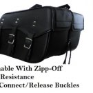 Motorcycle Saddlebags for Harley Davidson Dyna Models Quick release Zip Off  New