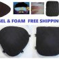 Driver & Back Passenger Seats Gel Pads Set for Kawasaki Vulcan 500 LTD Models