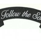 Follow The Son Patch top Rocker Christian Patches for Vest Jacket 10 inch