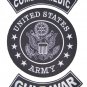 US ARMY COMBAT MEDIC GULF WAR BACK PATCHES FOR VETERAN VET BIKER VEST JACKET