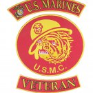 3PC US MARINES CORPS VETERAN USMC MARINES BULL DOG PATCHES FOR VEST JACKET NEW