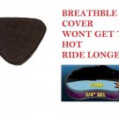 Driver Seat Gel Pad for Harley-Davidson XL1200C Sportster 1200 Custom