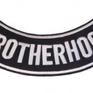 BROTHERHOOD BACK PATCH ROCKER FOR MOTORCYCLE BIKER VEST JACKET